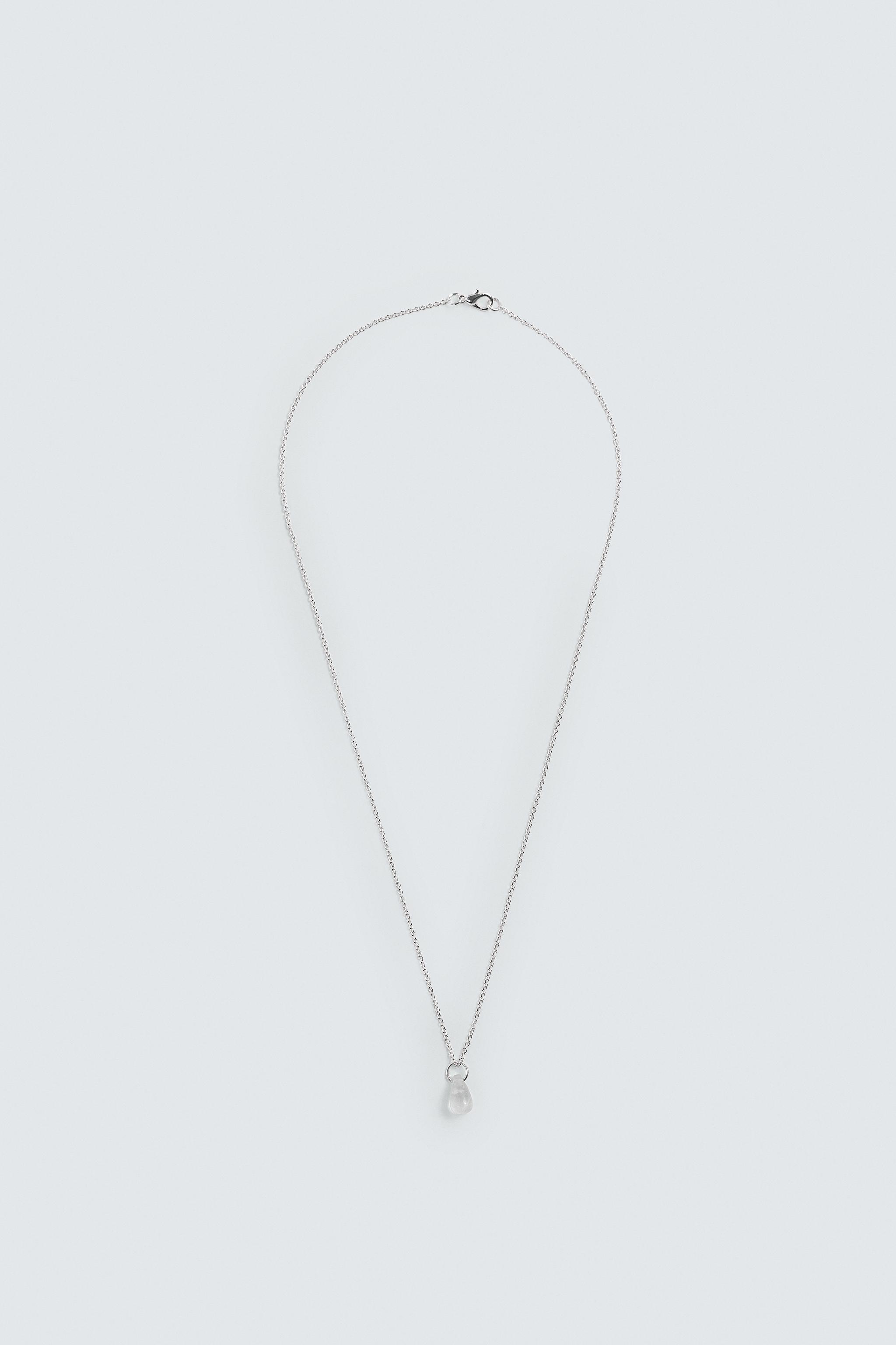 CHAÎNE PENDENTIF PIERRE